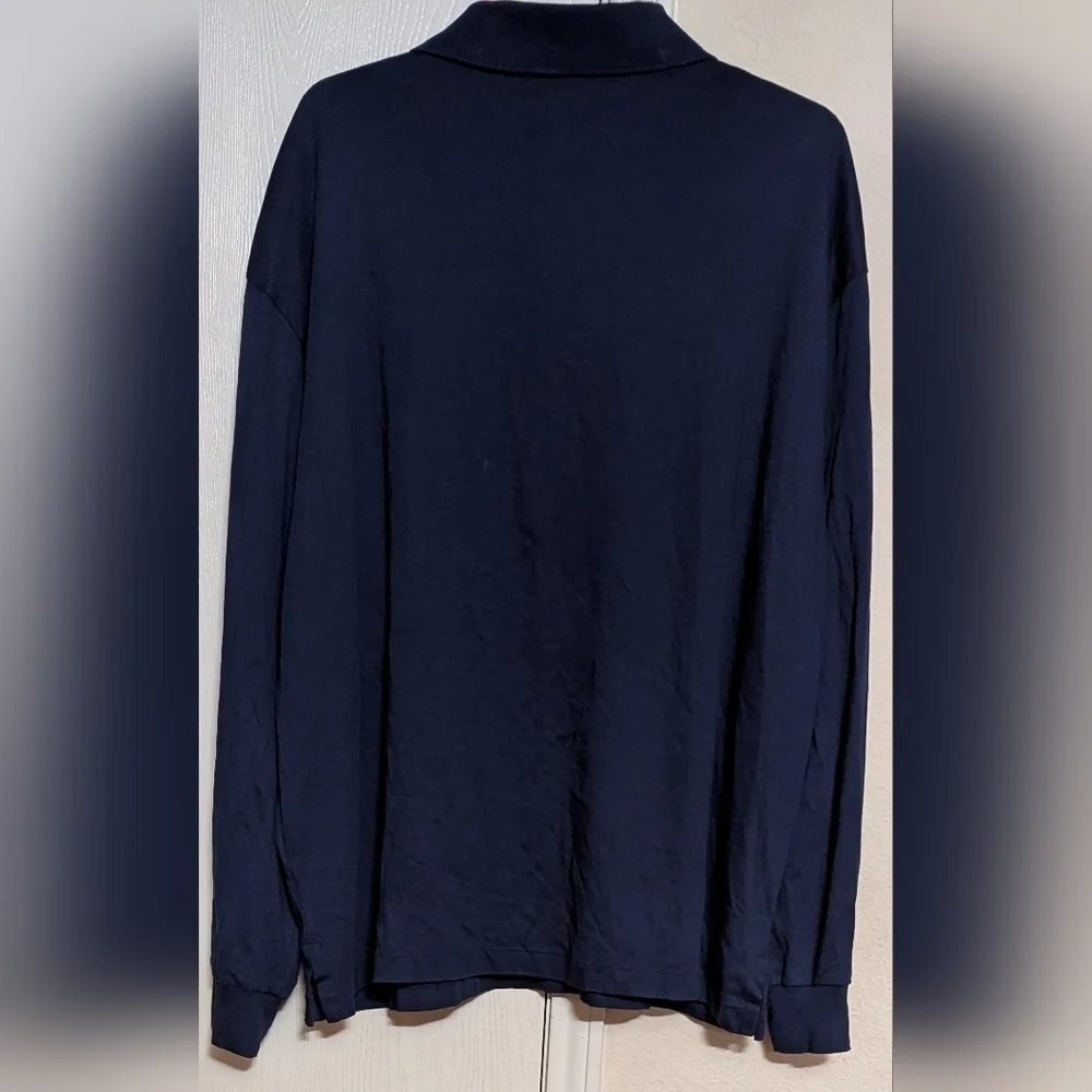 Ralph Lauren  Big & Tall Soft Cotton Long-Sleeve Polo Shirt Size XXL MSRP $125